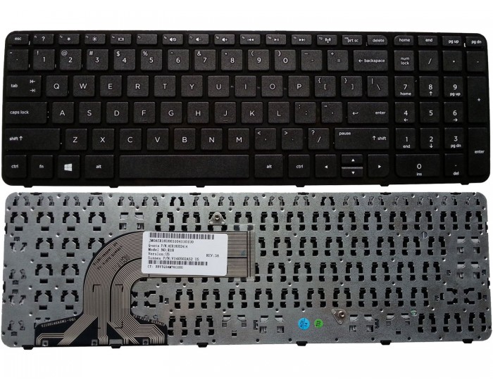 LAPTOP KEYBOARD FOR HP PAVILION 15R BLACK